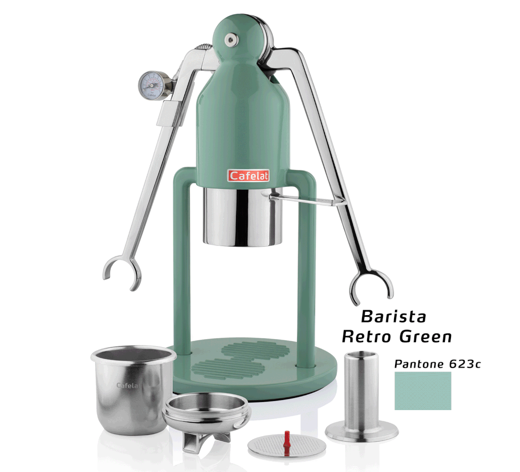 Analytisch parlement ongezond Cafelat Robot barista (retro green)